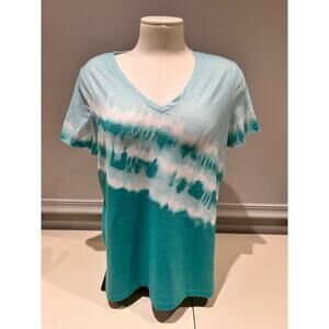 Chico’s Tie-Dye Short Sleeve T-Shirt – Size 1 (Medium)